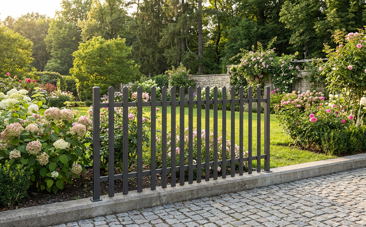 Barrotes de Terraza de Aluminio GARVEE Mate Negro